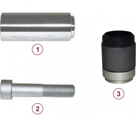 KIT DE REPARATION DE TIGE POUR ETRIER DE FREIN KNORR-BREMSE SB6 / SB7